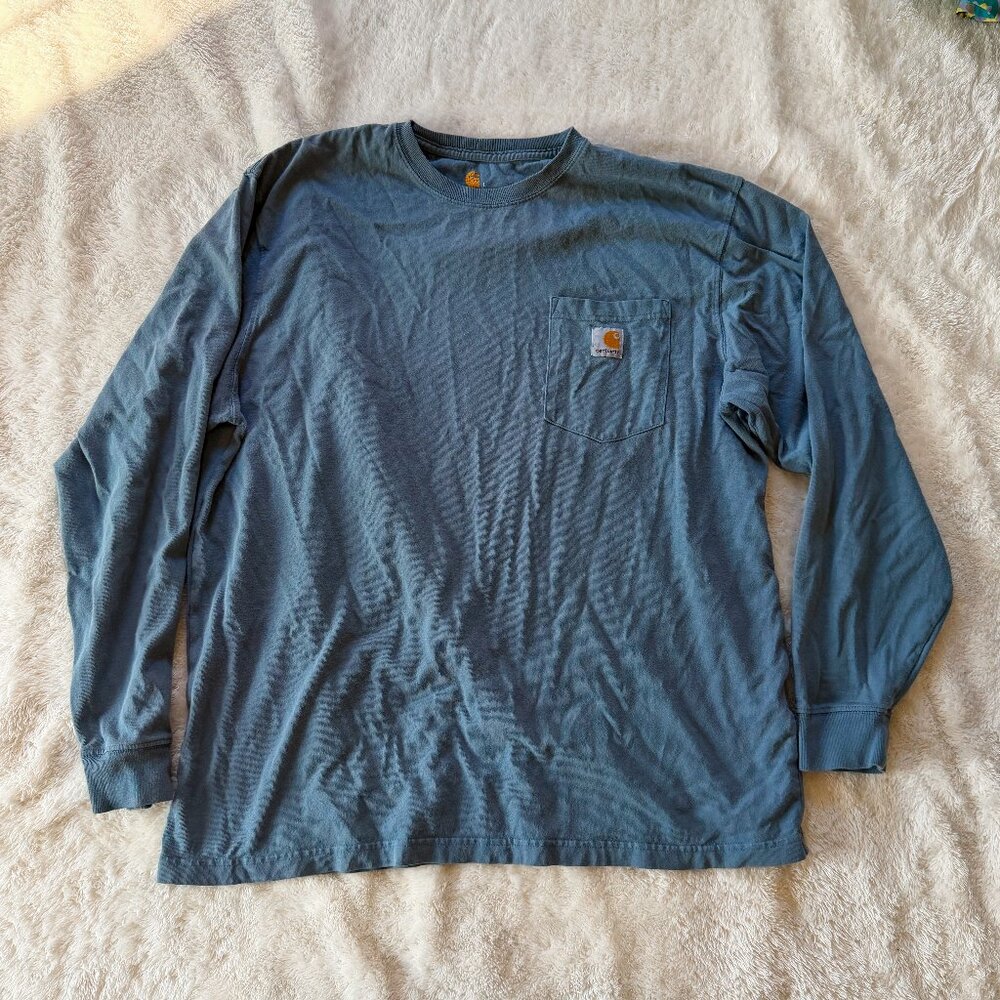 Vingage Longsleeve Carhartt Pocket Tee